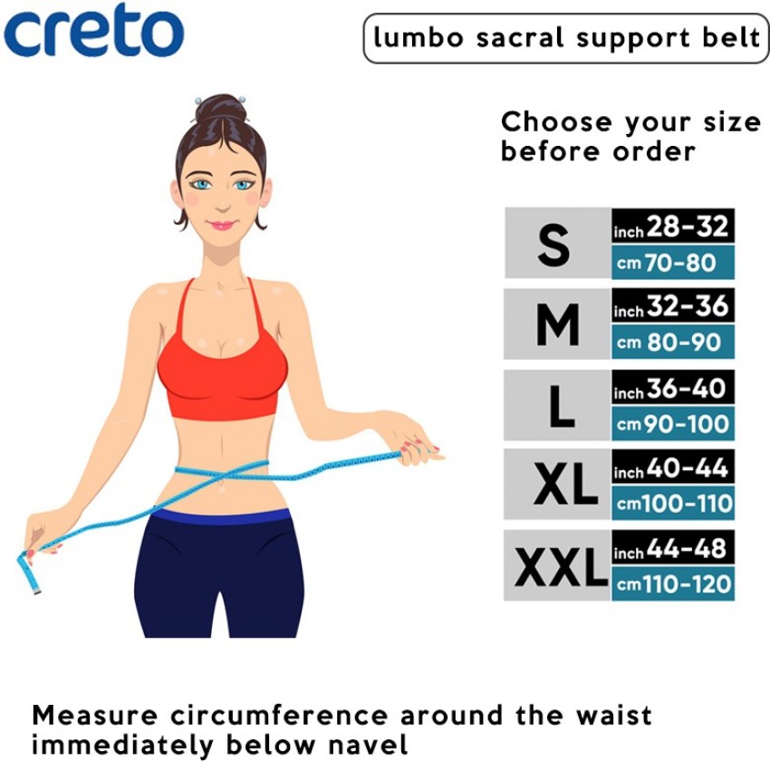 AccuSure L S (LUMBO SACRAL) BELT, SIZE MEDIUM, FOR WAIST SIZE 32-36 INCHES  Back / Lumbar Support - Buy AccuSure L S (LUMBO SACRAL) BELT, SIZE MEDIUM,  FOR WAIST SIZE 32-36 INCHES