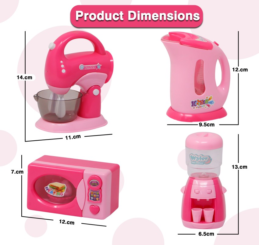 ToyVilla Mini Appliances Fun Home Playset for Kids - Mini