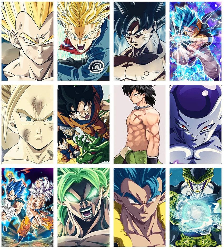 Goku Dragon Ball Z Hd Matte Finish Poster Paper Print - Animation