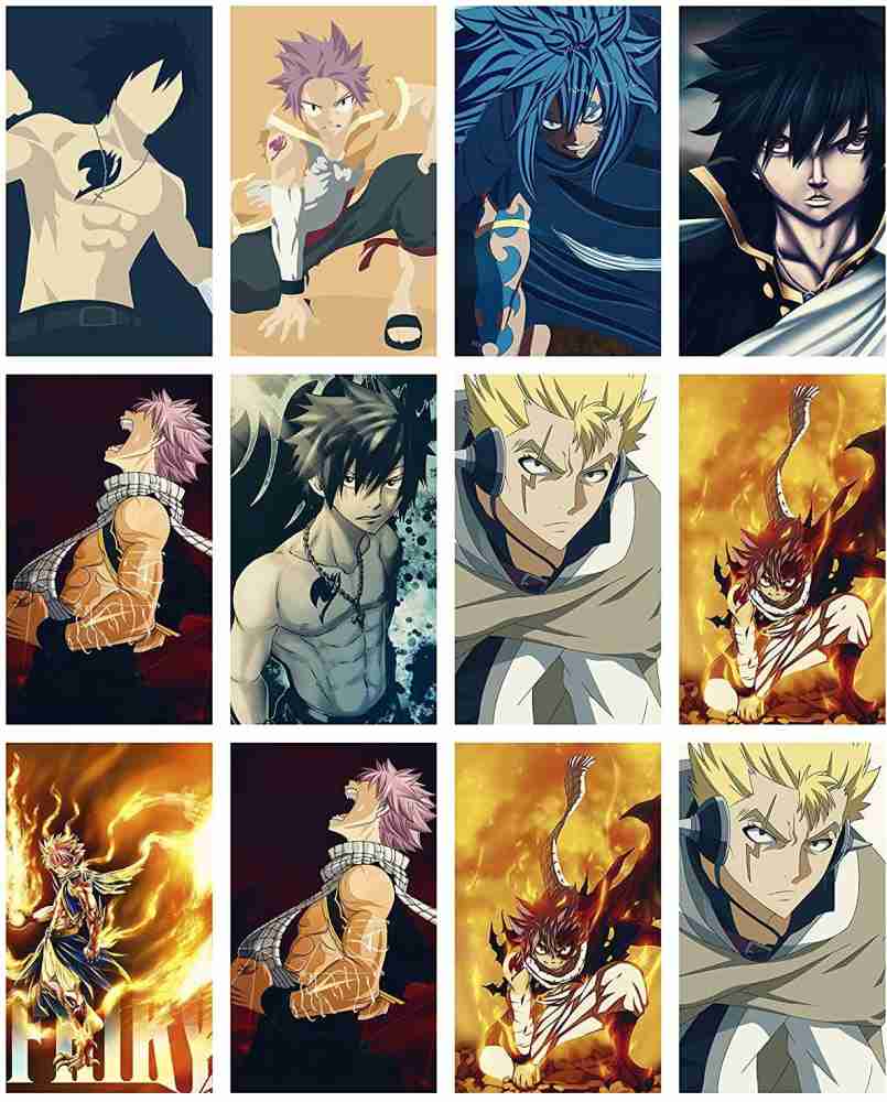 Fairy Tail Characters Anime Poster