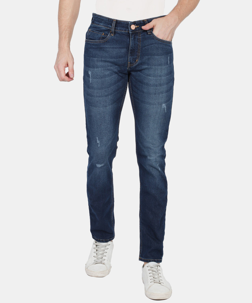 NUMERO UNO Skinny Men Dark Blue Jeans 
