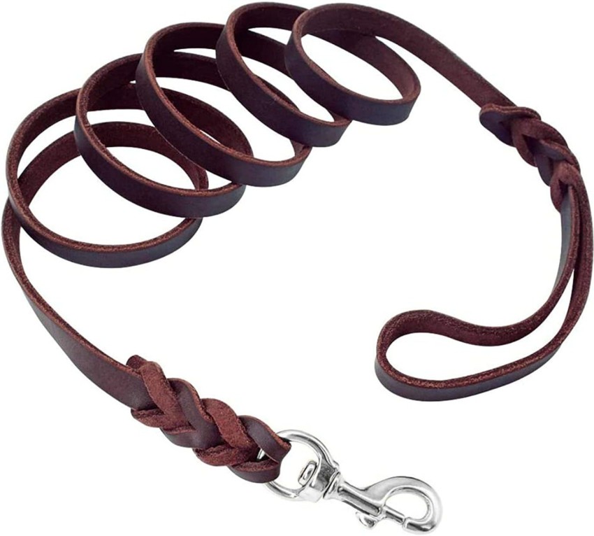 Picckola International Picckola International Leather Dog Leash Strong And  Durable (Brown, 6 ft) 160 cm Dog Cord Leash Price in India - Buy Picckola  International Picckola International Leather Dog Leash Strong And