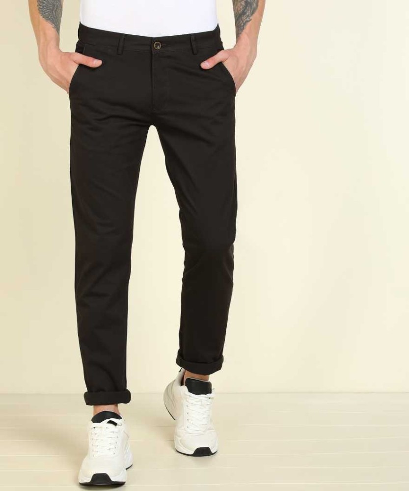 Katro Slim Fit Men Brown Trousers  Buy Katro Slim Fit Men Brown Trousers  Online at Best Prices in India  Flipkartcom