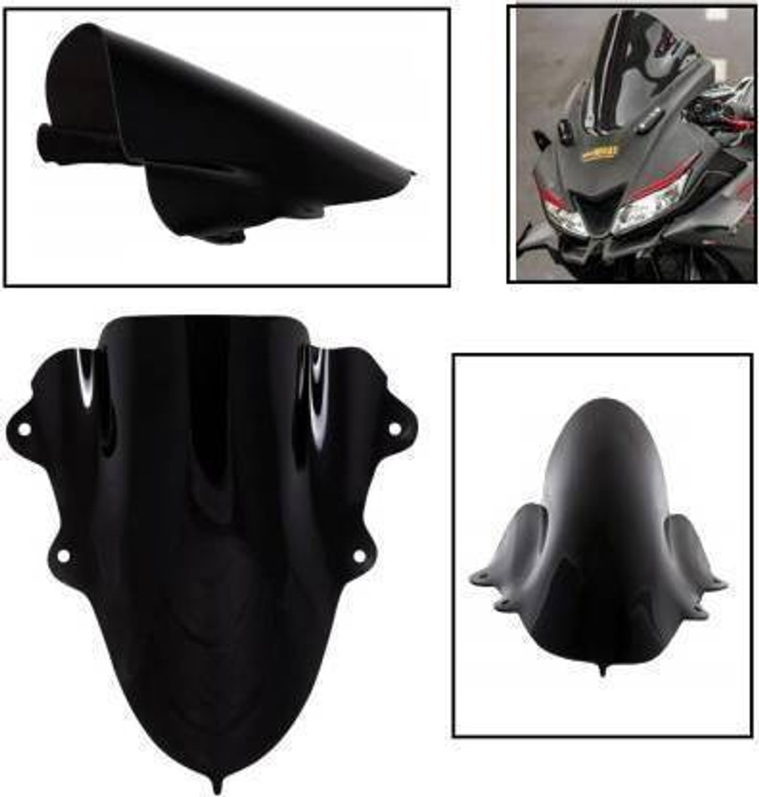 R15 v2 double bubble visor clearance