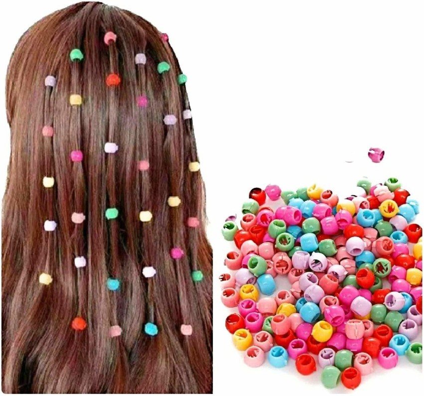 Children Kids Hair Multicolour Beads for Plaits Braids Dreadlocks Diff  Designs  eBay