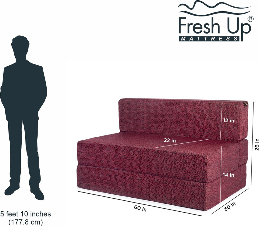 Tri Fold Sofa Bed Mattress India Matttroy