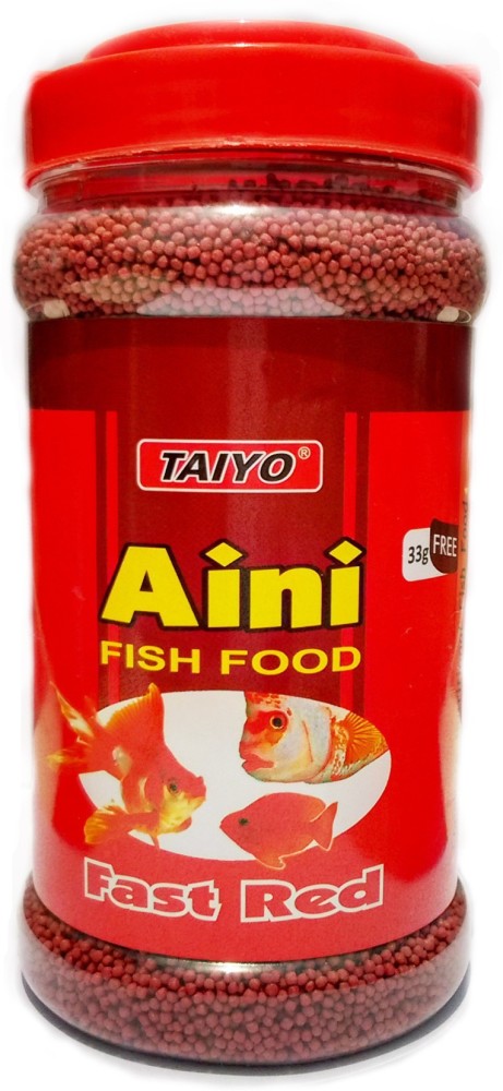 taiyo aini fast red fish food