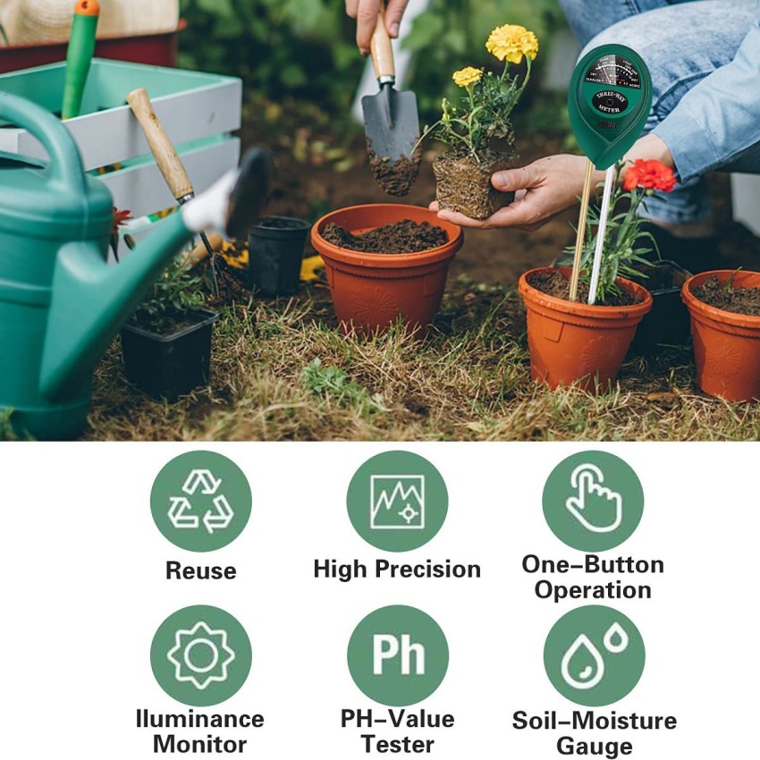 Moisture Soil Tester, Soil Moisture/pH Meter, Gardening Tool kit