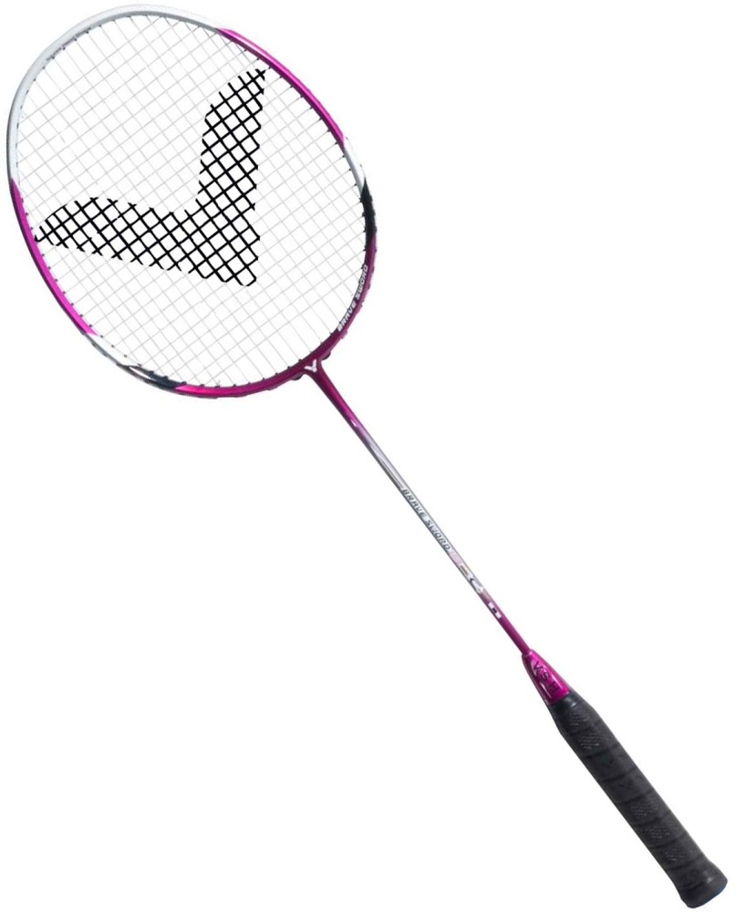 Petrox Aluminium Blend Badminton Joint-Free Racquet with Full Cover Multicolor Strung Badminton Racquet