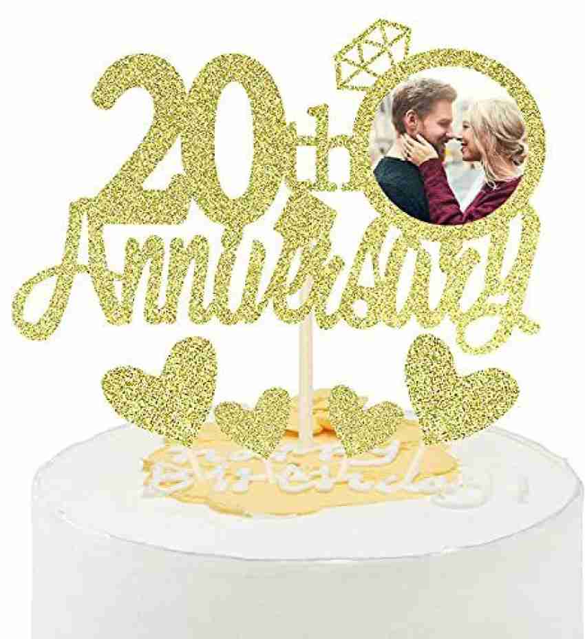 Fashion Cake Topper - Gold –