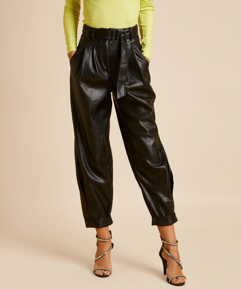 Share more than 66 bershka faux leather trousers - in.cdgdbentre