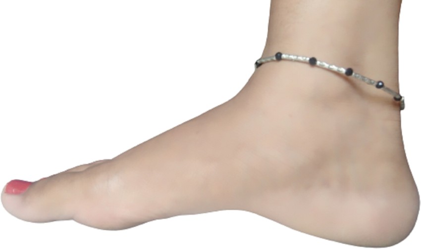 Buy Womensky Gold Alloy Stone Anklet For Women and Girls Pack of 2 Online  at Best Prices in India  JioMart