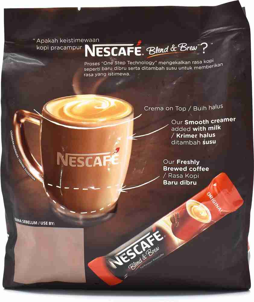 Nescafe French Vanilla Instant Coffee Sachets, 46 OFF