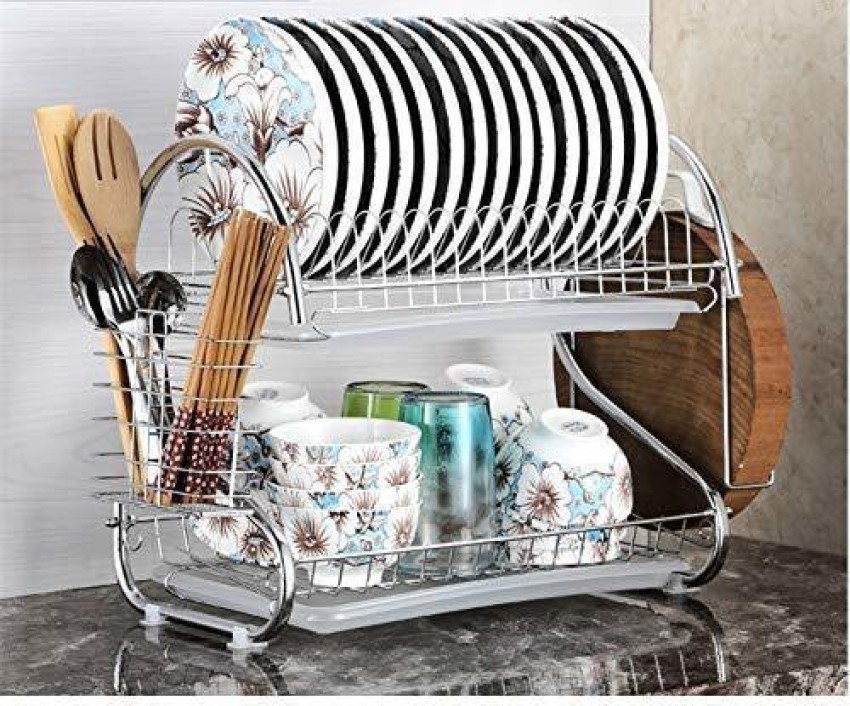 Chrome Small Dish Drying Rack