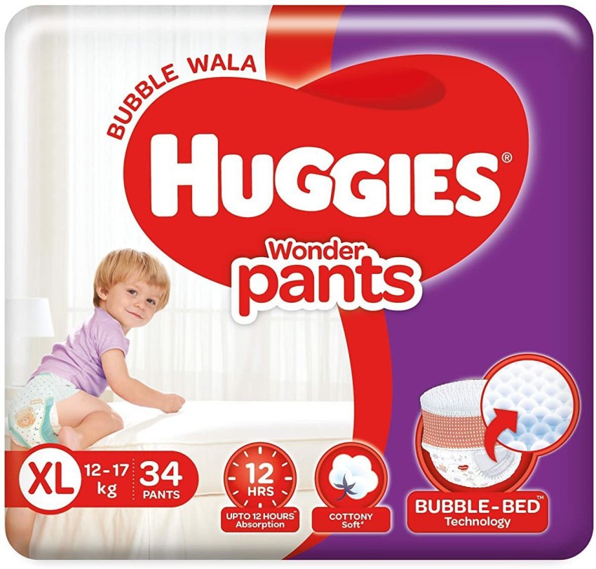 Buy Huggies Wonder Pants Extra Large XL Size Diapers 54 Count for Kids  Online at Low Prices in India  Amazonin