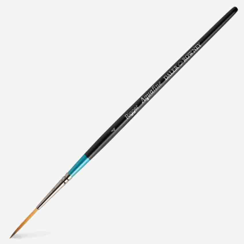 Round Brown Daler Rowney Aquafine Liner Brush, For Painting, Size: Small