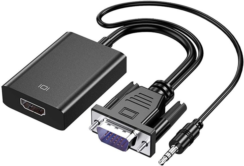 microware TV-out Cable VGA Converter Adapter with Audio - microware Flipkart.com
