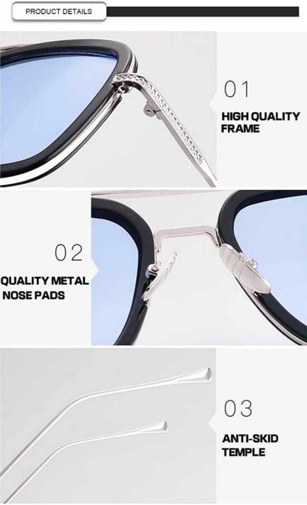 Fly Buy Retro Square Sunglasses