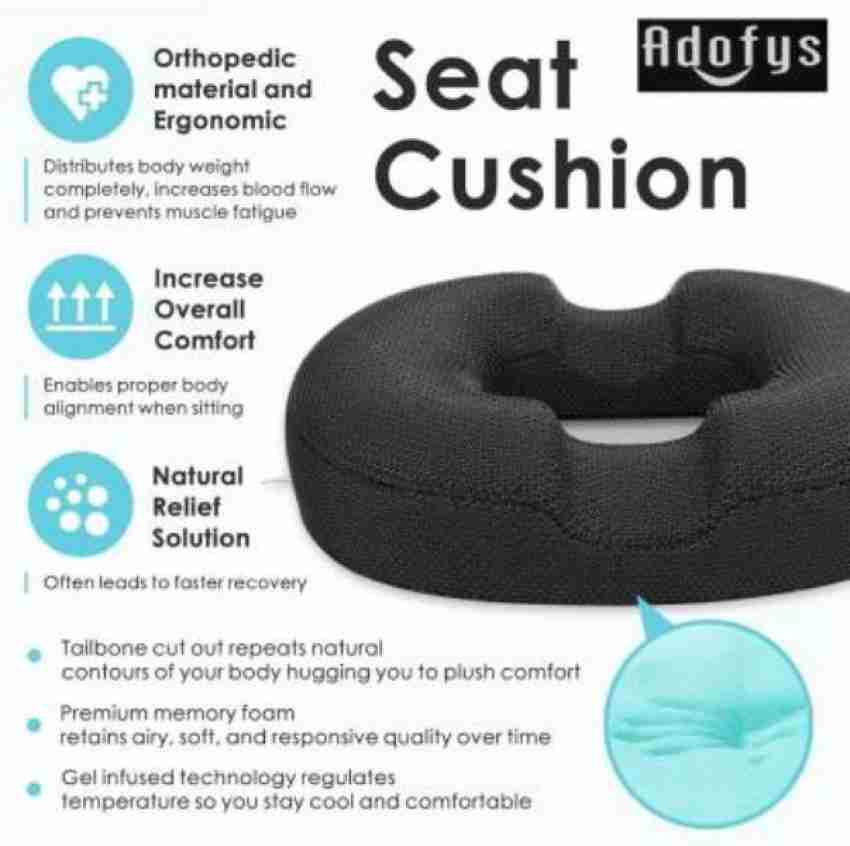 Non Slip Sitting Donut Cushion Hip Support Donut Pillow Hemorrhoid Tailbone