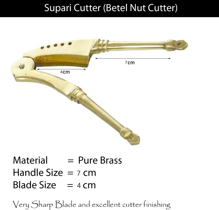 Brass Betel Nut Cutter- Sarota – Mall ko