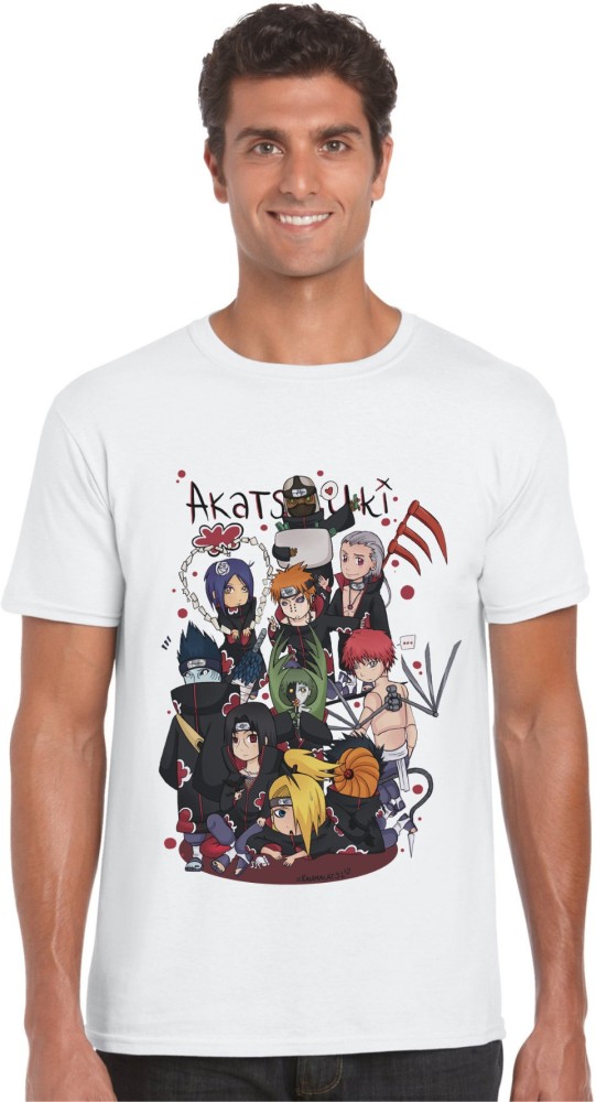 Naruto Anime Inspired Printed Oversized White T-shirt For Women/Men Summer  Clothes Apparel 2021 | Shopee Philippines