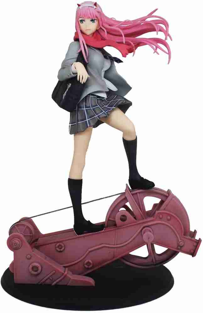 Anime Figure Toys DARLING in the FRANXX Zero Two Red Clothes Girls