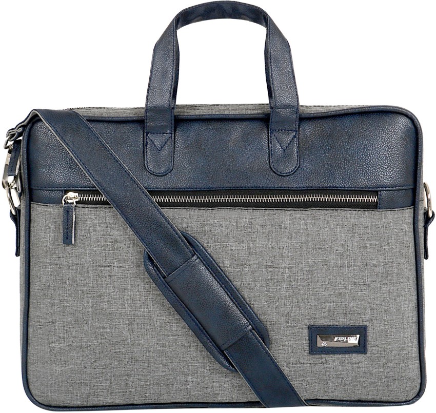 Zipline Office Synthetic Leather laptop bag for Men women, 15.6 compatible  laptop Messenger Bags for Men & Women (1-Black Bag) : : Computers  & Accessories