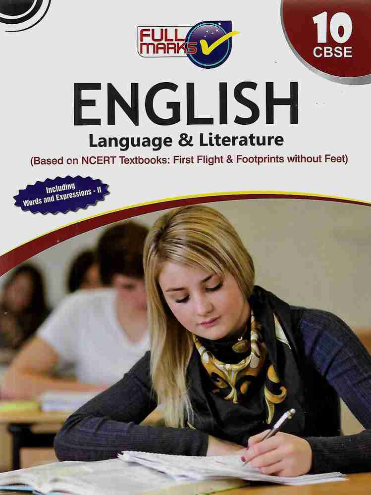 Educart UP Board Class 10 ENGLISH Complete Guide Book 2023