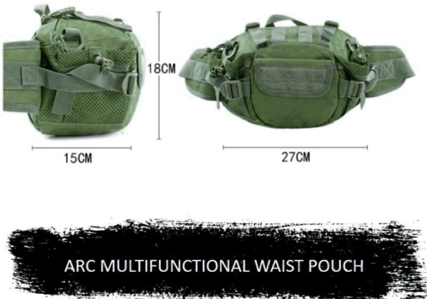 pleasing forest Tactical Fanny Pack Waist Bag Military Hip Belt  OutdoorBumbag A5 WAIST BAG tan olive - Price in India