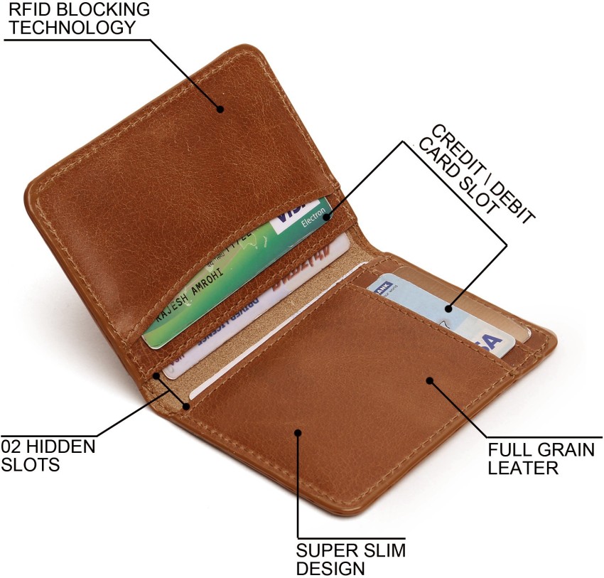 Small Wallet Card Holder Wallet Mini Wallet Wallet Khaki 