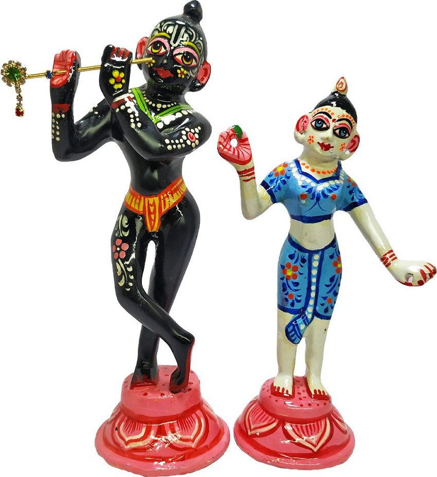 Swastikcell Radha Krishan Ji Jugal Jodi Idols Decorative Showpiece ...