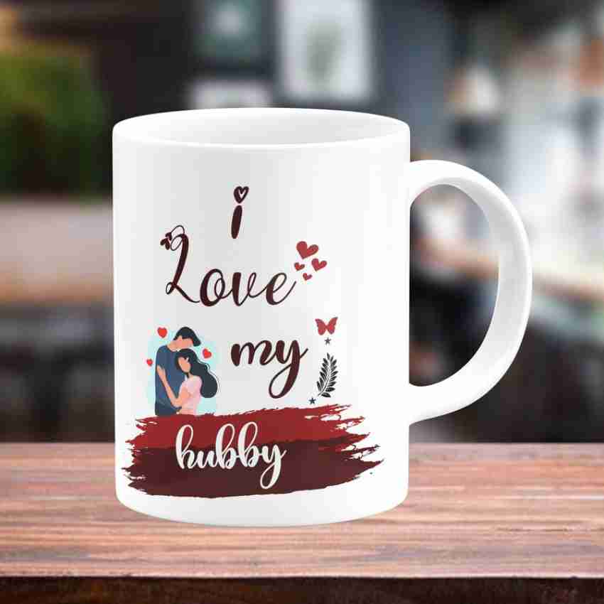 Buy TrendHub Love Designer Printed Coffee Mug