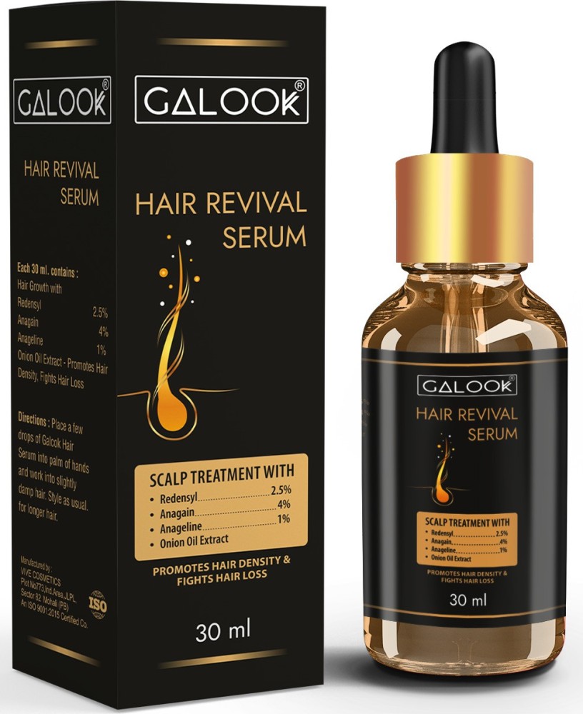 Buy StBotanica Natural Hair Revival Serum  With Redensyl 25 Anagain  4 Anageline 1 Biotin  Onion Oil 60 ml for Women Online in India