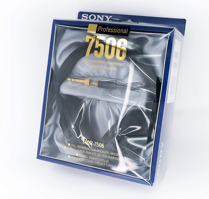 Sony sound monitoring discount headphones