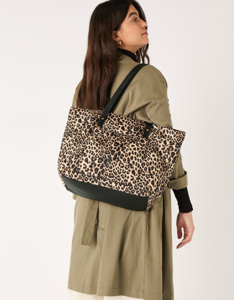 Buy ACCESSORIZE LONDON Women Multicolor Tote LEOPARD Online @ Best Price in  India