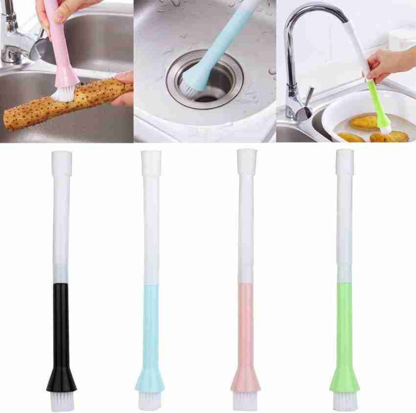 1pc Plastic Vegetable & Fruit Cleaning Brush, Multifunctional Kitchen Fruit  & Vegetable Brush With Hanging String, Cleaning Tool For Washing Vegetables