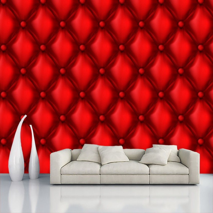 5D Modern Leather Look Wallpaper Roll  Myindianthings