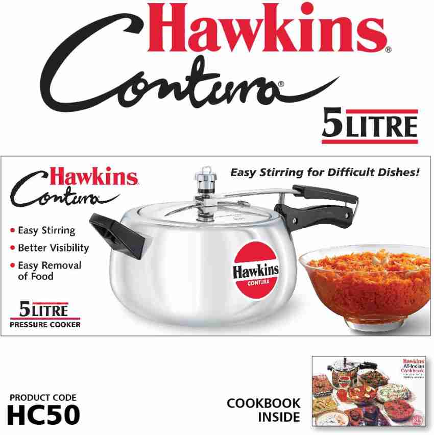 Hawkins 6.5 Liter Contura Aluminum Pressure Cooker HC65