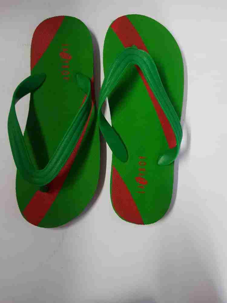 Mens discount slippers green