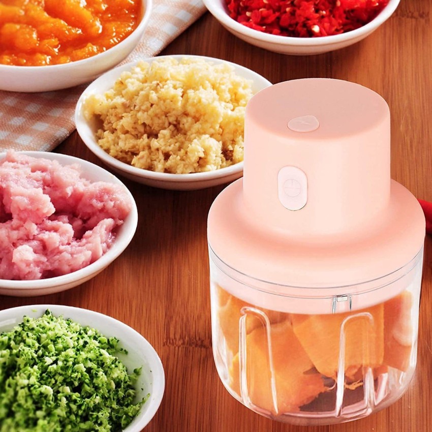 Electric Mini Garlic Chopper Food Chopper Portable Small Food