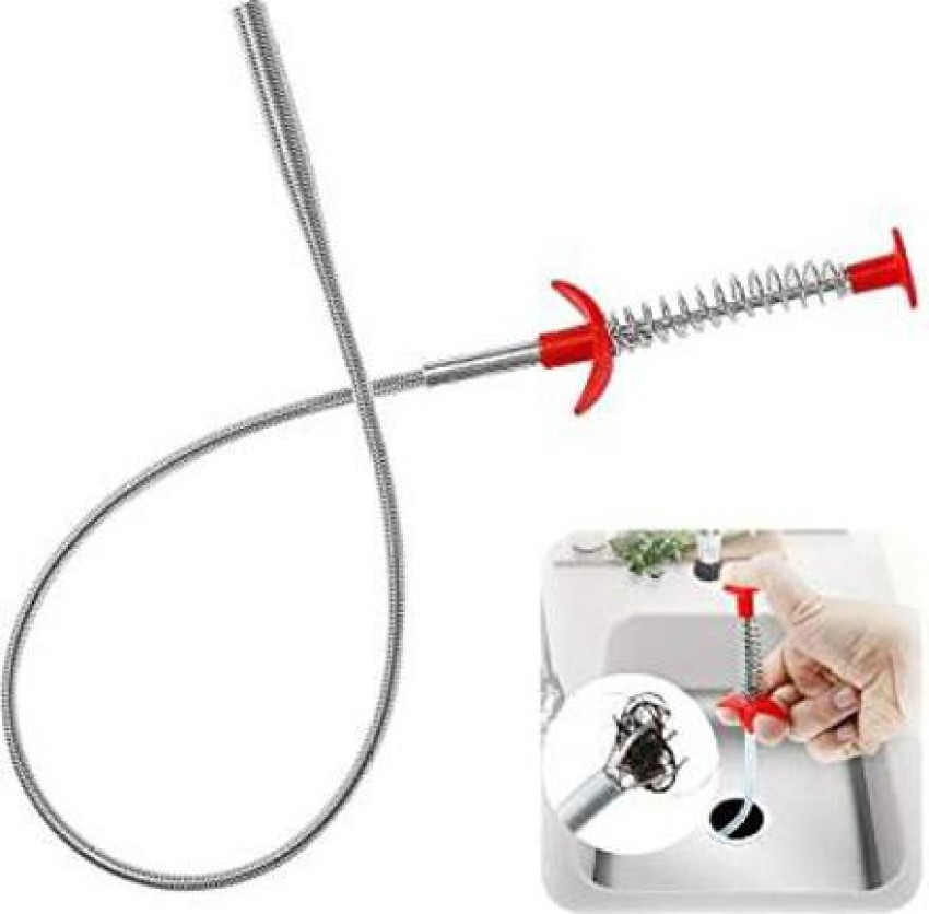 Buy 90CM Drain Pipe Cleaning Spring Stick, Hair Catching at