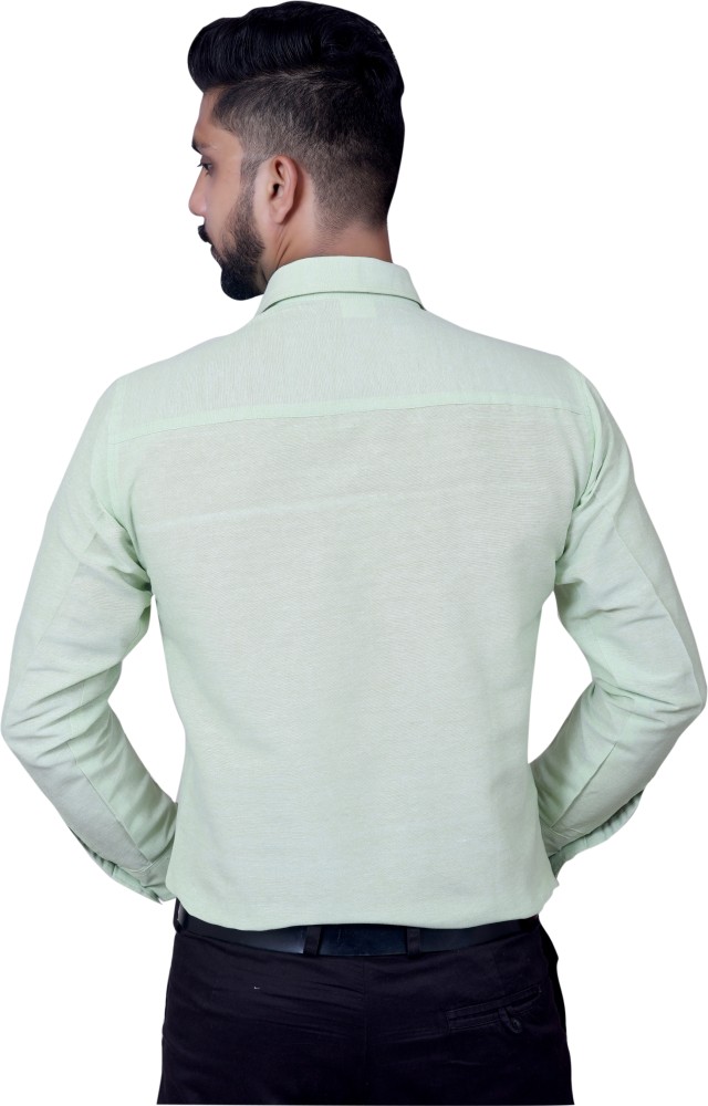 Light Green Icecream colour shirt for Men's.