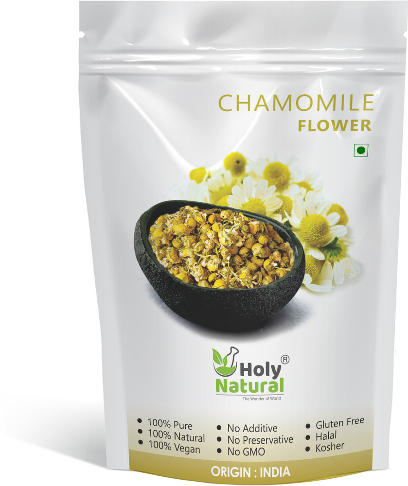 Holy Natural Chamomile Flower - 50 GM Herbs Herbal Tea Pouch Price ...