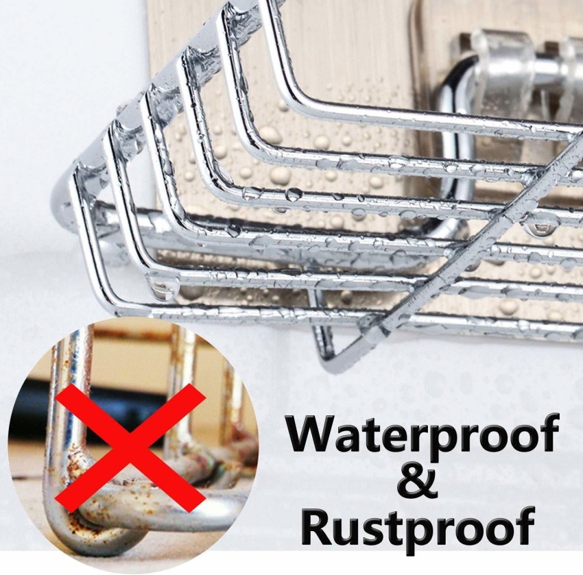 Rubbermaid Adhesive Stainless Steel Shower Caddy