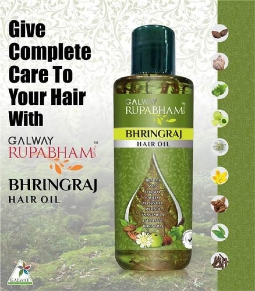 galway Bhringraj Hair Oil - Price in India, Buy galway Bhringraj ...