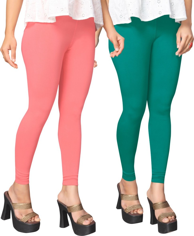 Buy Green Leggings for Women by SRISHTI Online