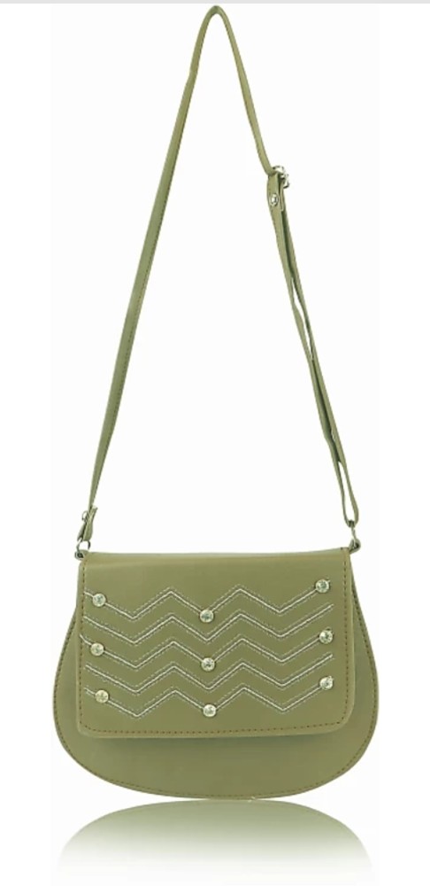 Buy Sling//007 Dark Green Sling Bag Online – Urban Monkey®