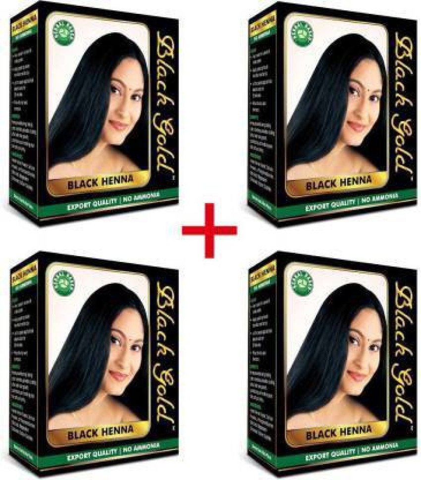 BLACK GOLD BLACK HENNA HAIR DYE 10 GM  Juspaid