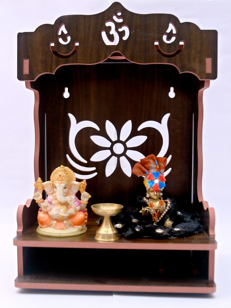 STASTORE Wooden Home Temple/Home mandir/god Stand for Home/Pooja ...