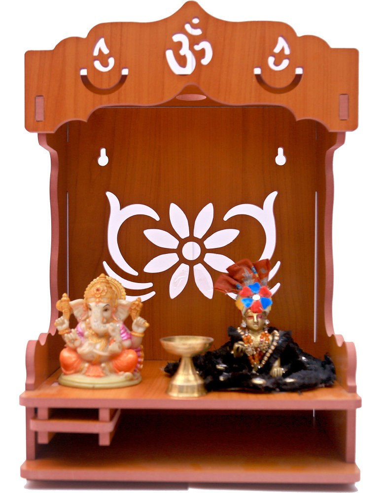 STASTORE Art and Craft Wooden Beautiful Plywood Mandir Pooja Room ...